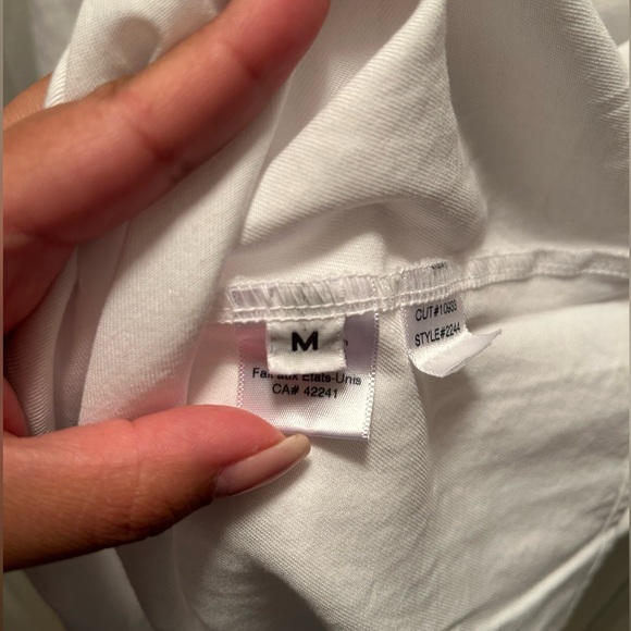 STARK X - NWT, White strapless dress, size Medium - Picture 8 of 9